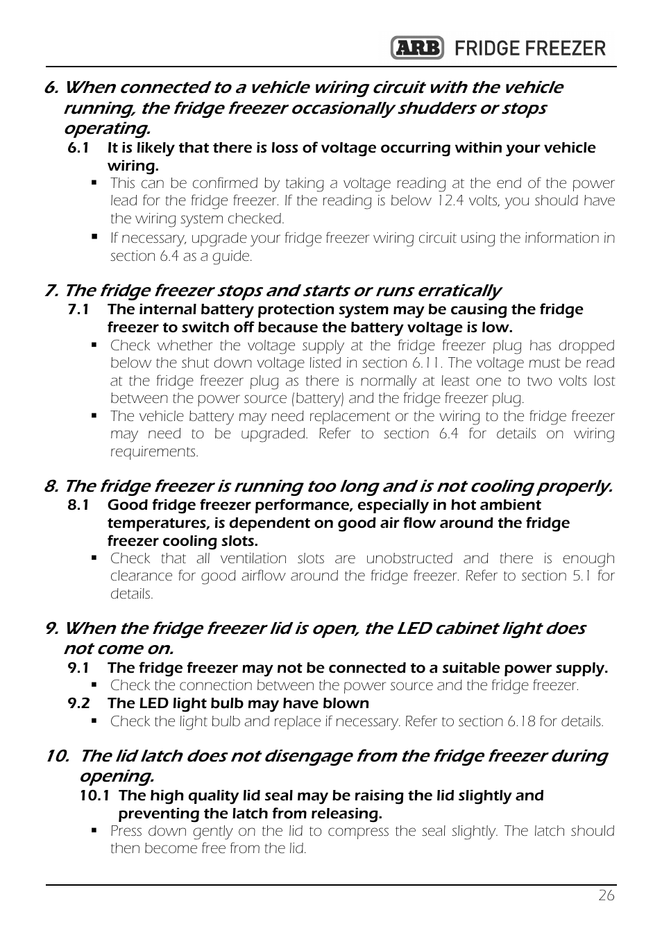 ARB 82QT-10800782 User Manual | Page 27 / 28