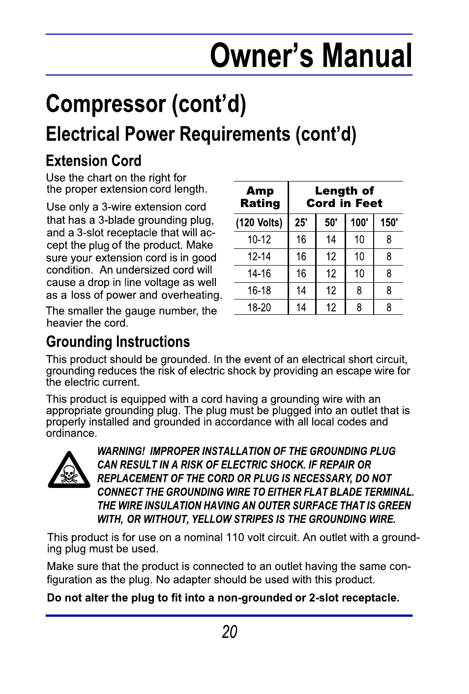 Steele Products SP-CE356M User Manual | Page 20 / 33