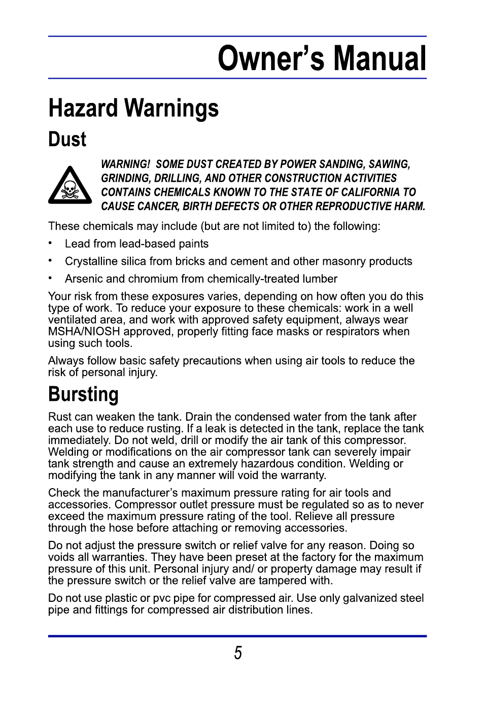 Steele Products SP-CE356M User Manual | Page 5 / 33