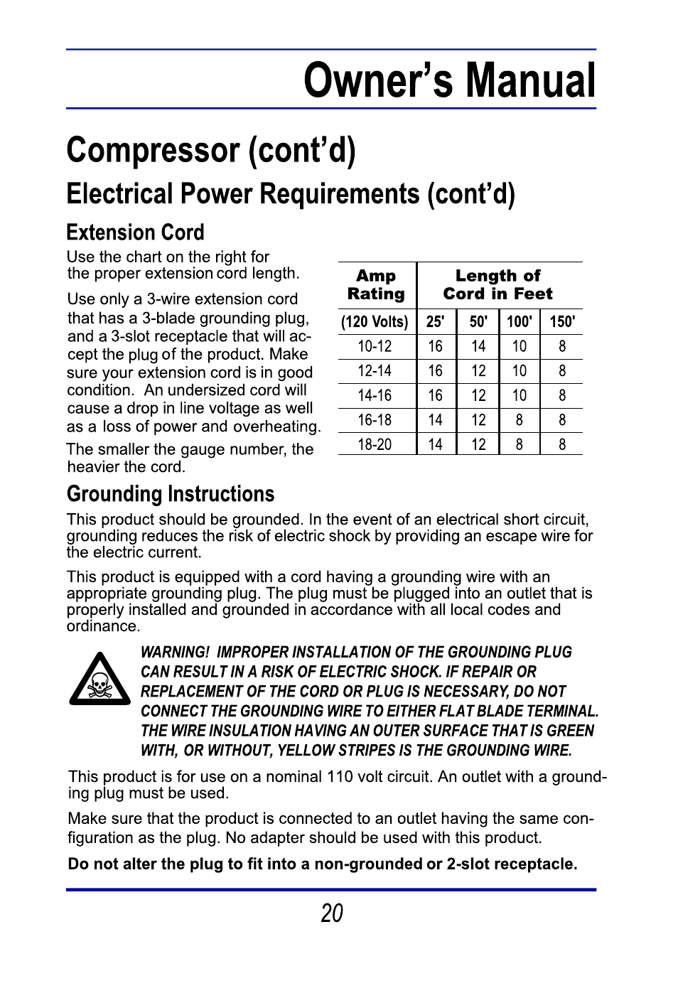 Steele Products SP-CE415M User Manual | Page 20 / 33