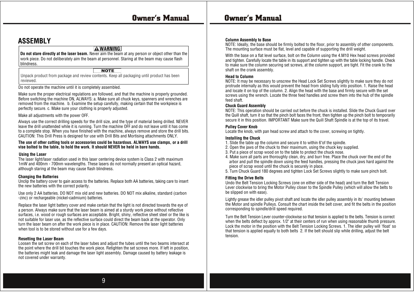 Assembly | Steele Products SP-PB214 User Manual | Page 5 / 9
