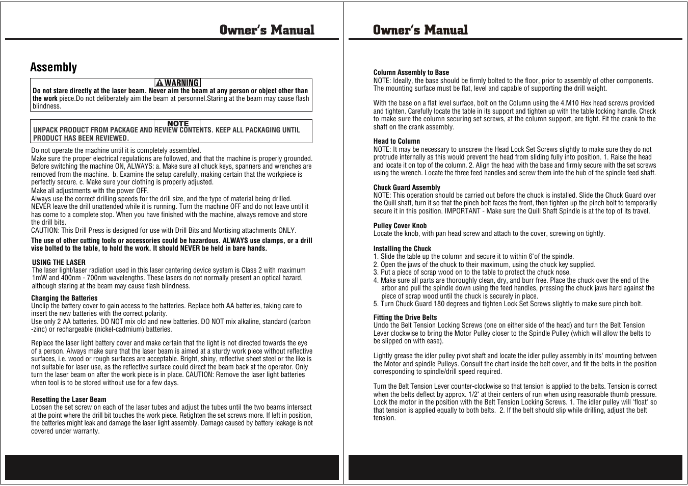 Assembly | Steele Products SP-PB208 User Manual | Page 5 / 9