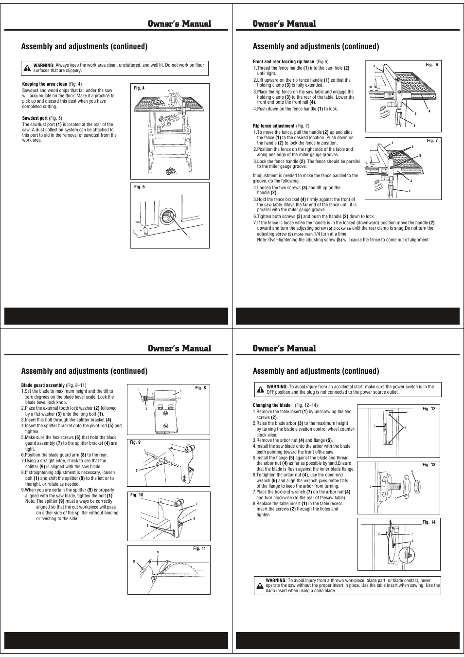Assembly and adjustments (continued) | Steele Products SP-PB101 User Manual | Page 4 / 9