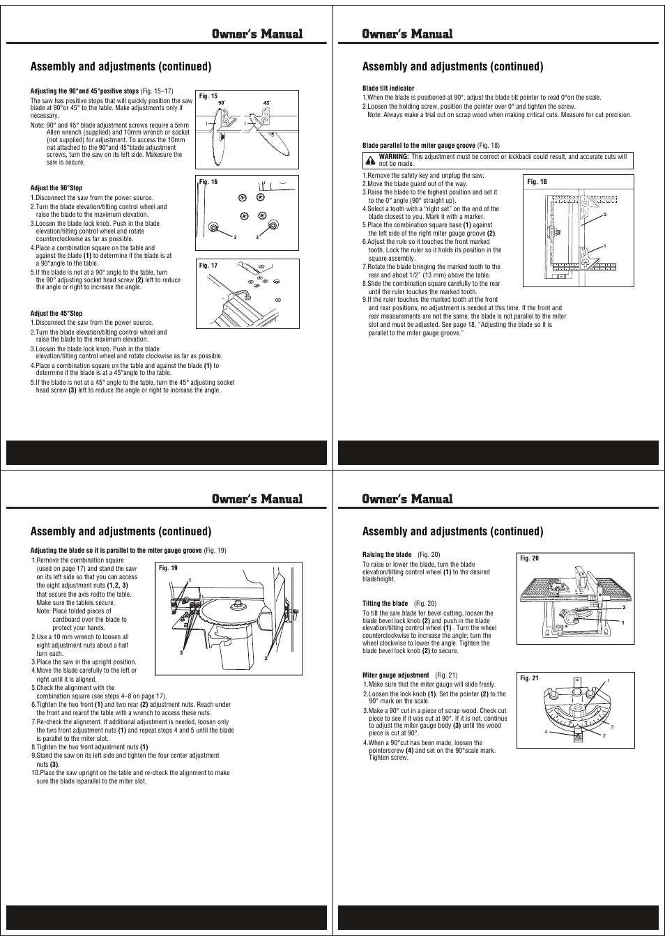 Assembly and adjustments (continued) | Steele Products SP-PB101 User Manual | Page 5 / 9
