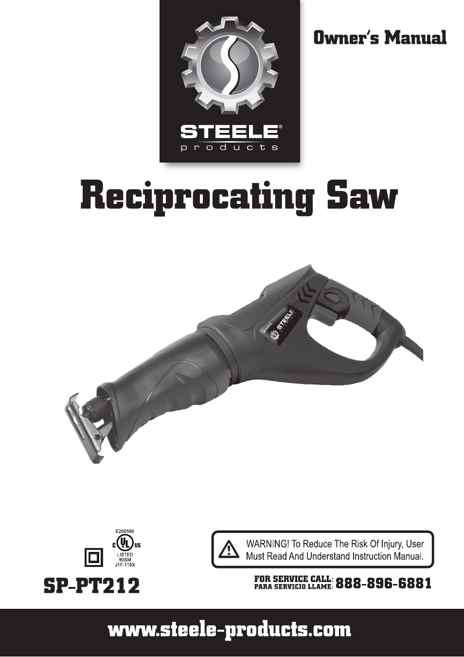 Steele Products SP-PT212 User Manual | 12 pages