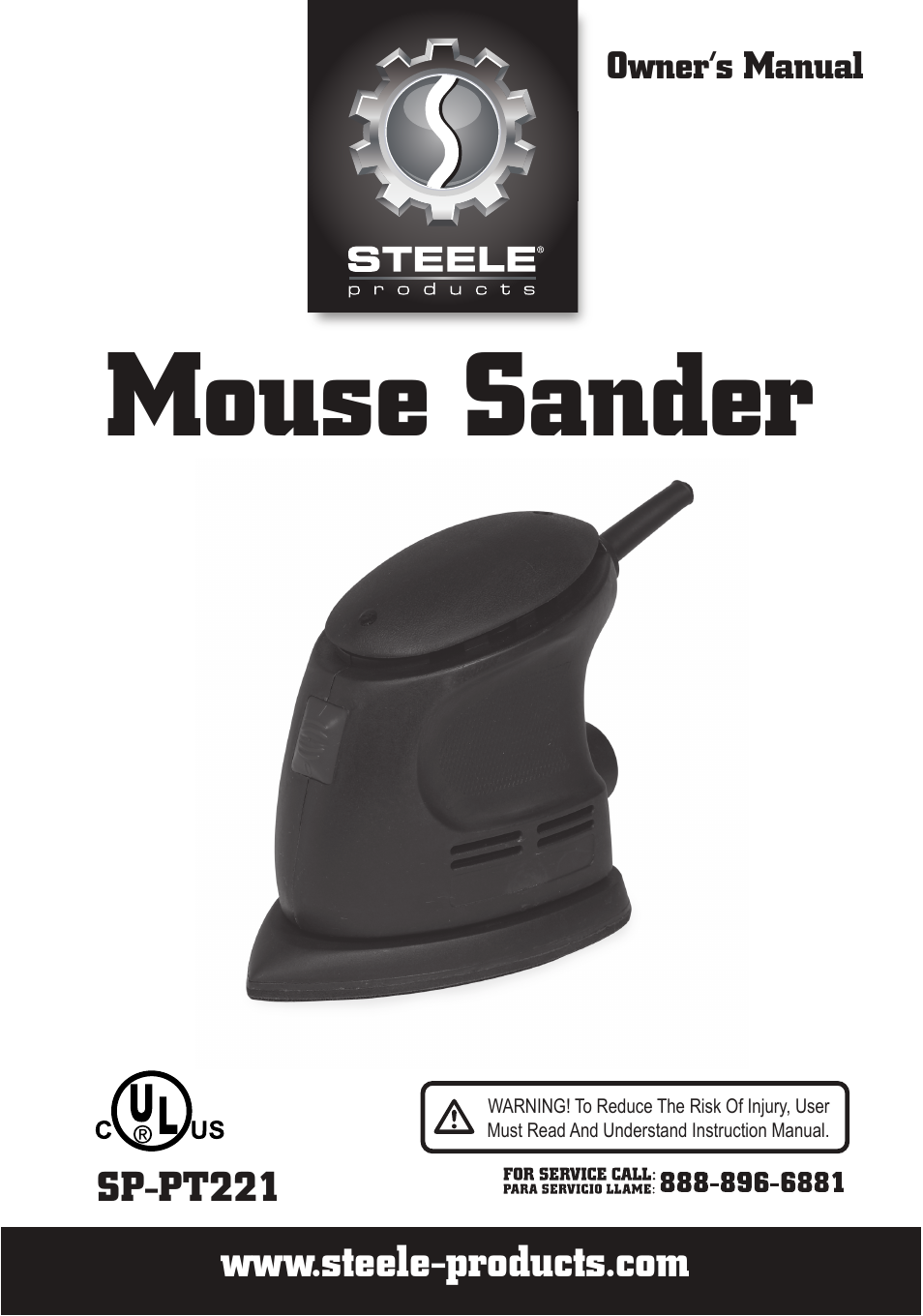 Steele Products SP-PT221 User Manual | 8 pages