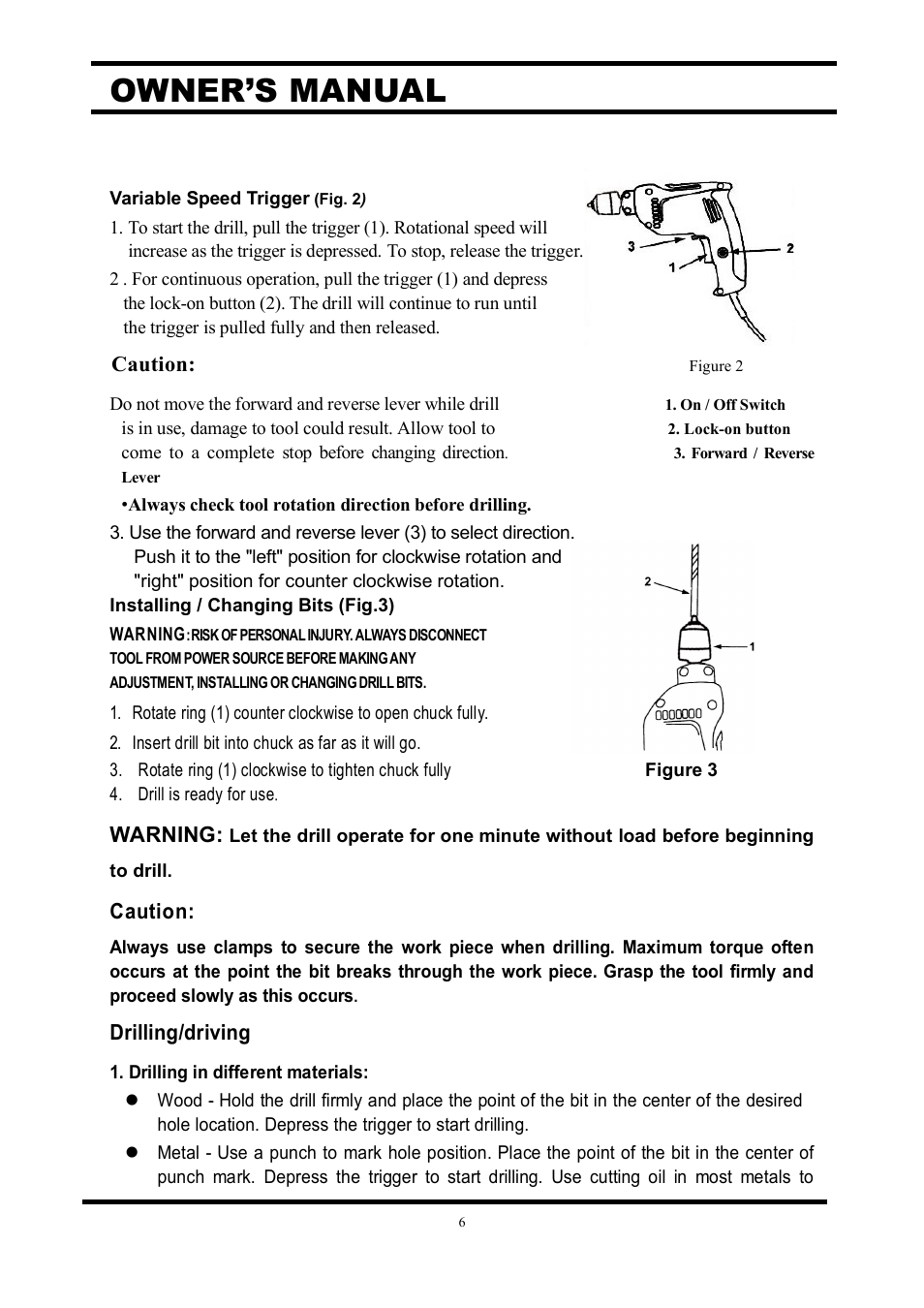 Owner’s manual | Steele Products SP-PT235 User Manual | Page 7 / 11