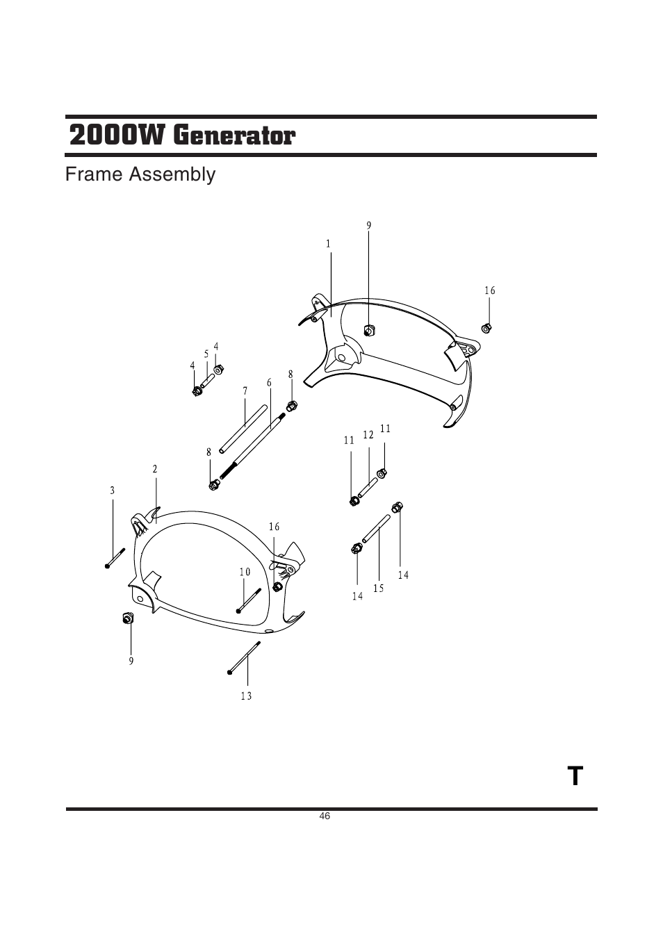 2000w generator | Steele Products SP-GG200D User Manual | Page 46 / 50