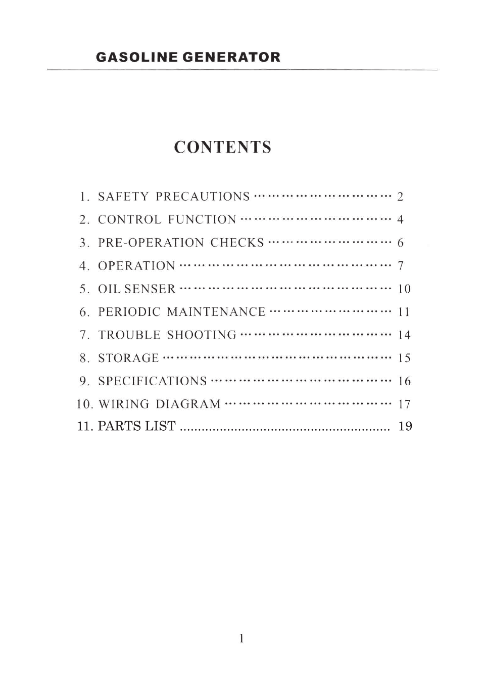 Steele Products SP-GG200 User Manual | Page 3 / 37