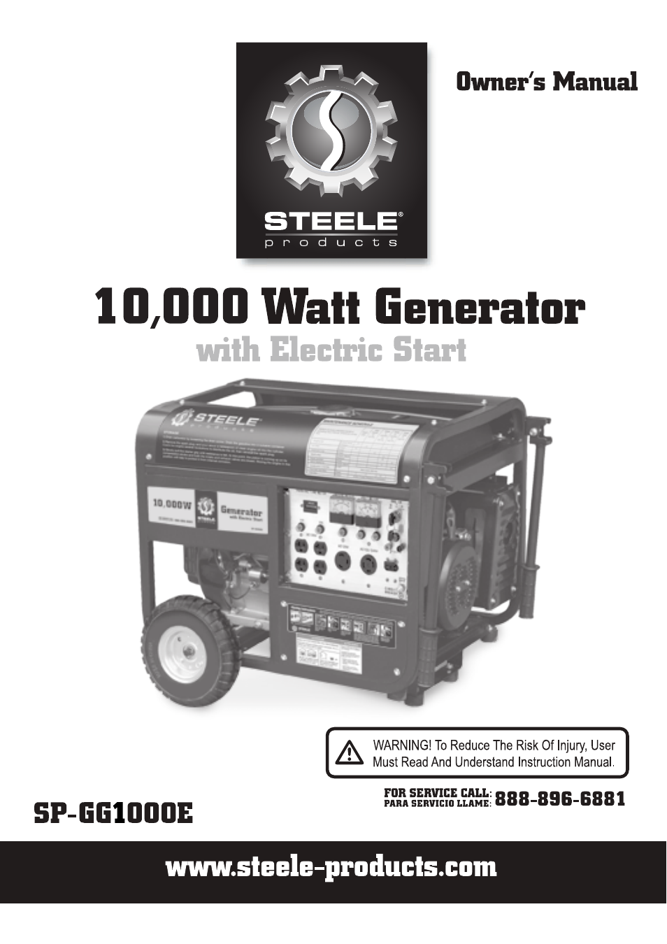 Steele Products SP-GG1000E User Manual | 46 pages