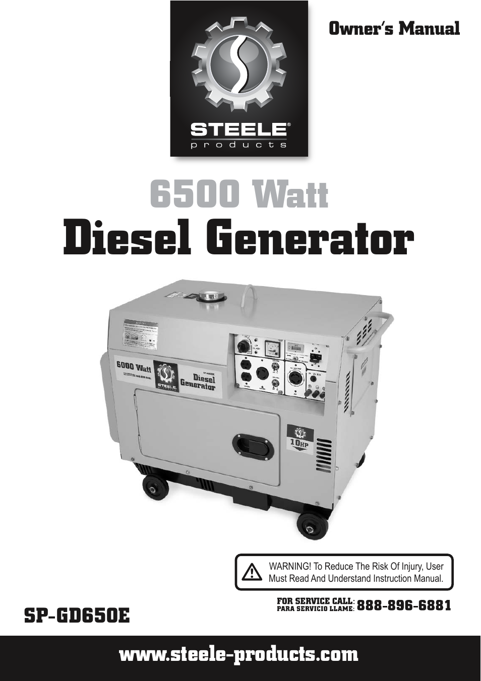 Steele Products SP-GD650E User Manual | 37 pages