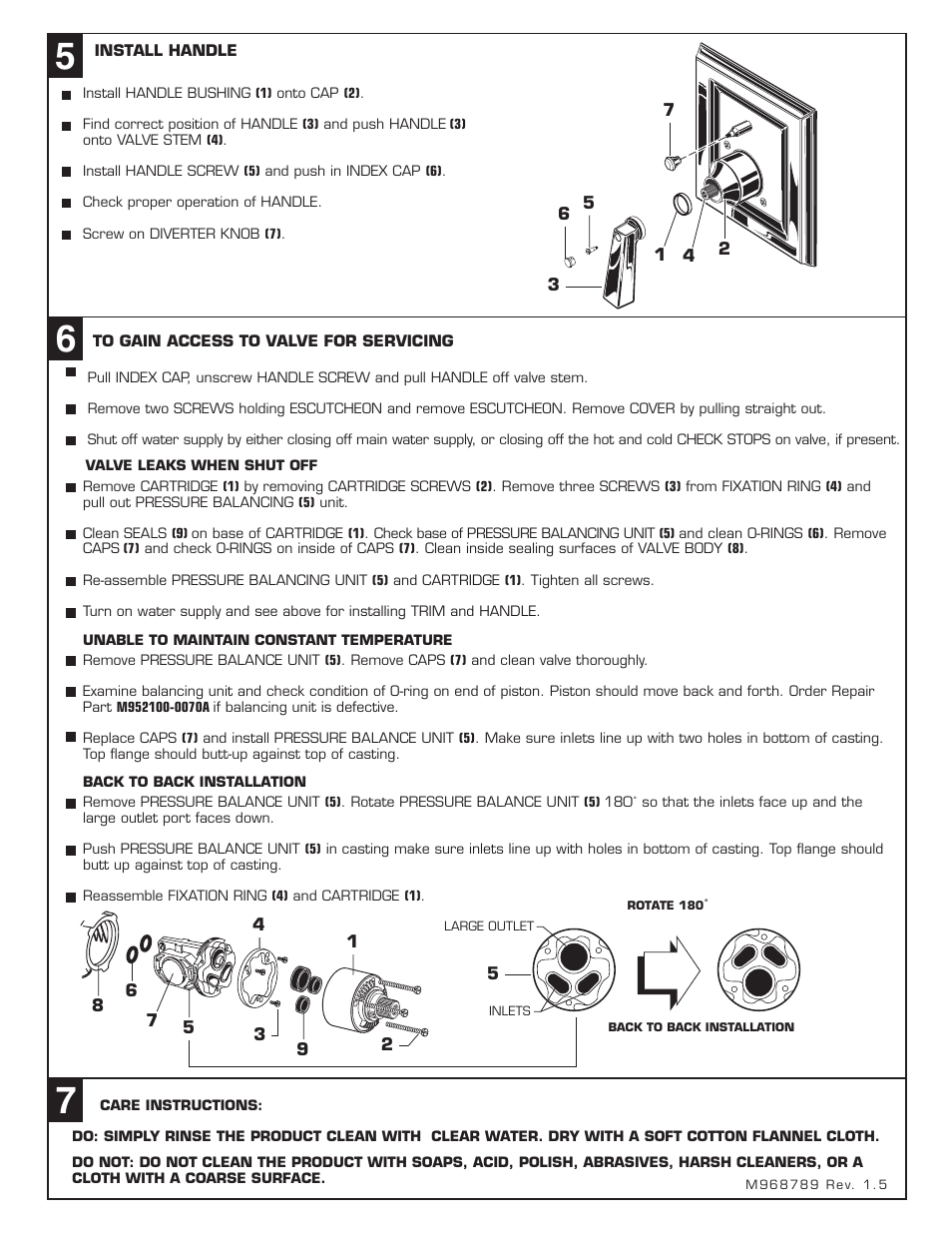 American Standard TOWNSQUARE 2555.602 User Manual | Page 3 / 3