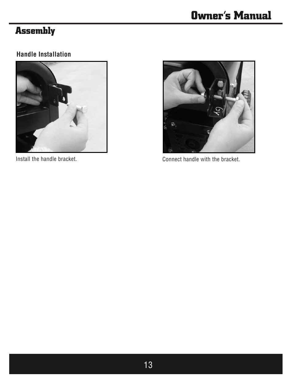 Owner’s manual, Assembly | Steele Products SP-GG900E User Manual | Page 14 / 43