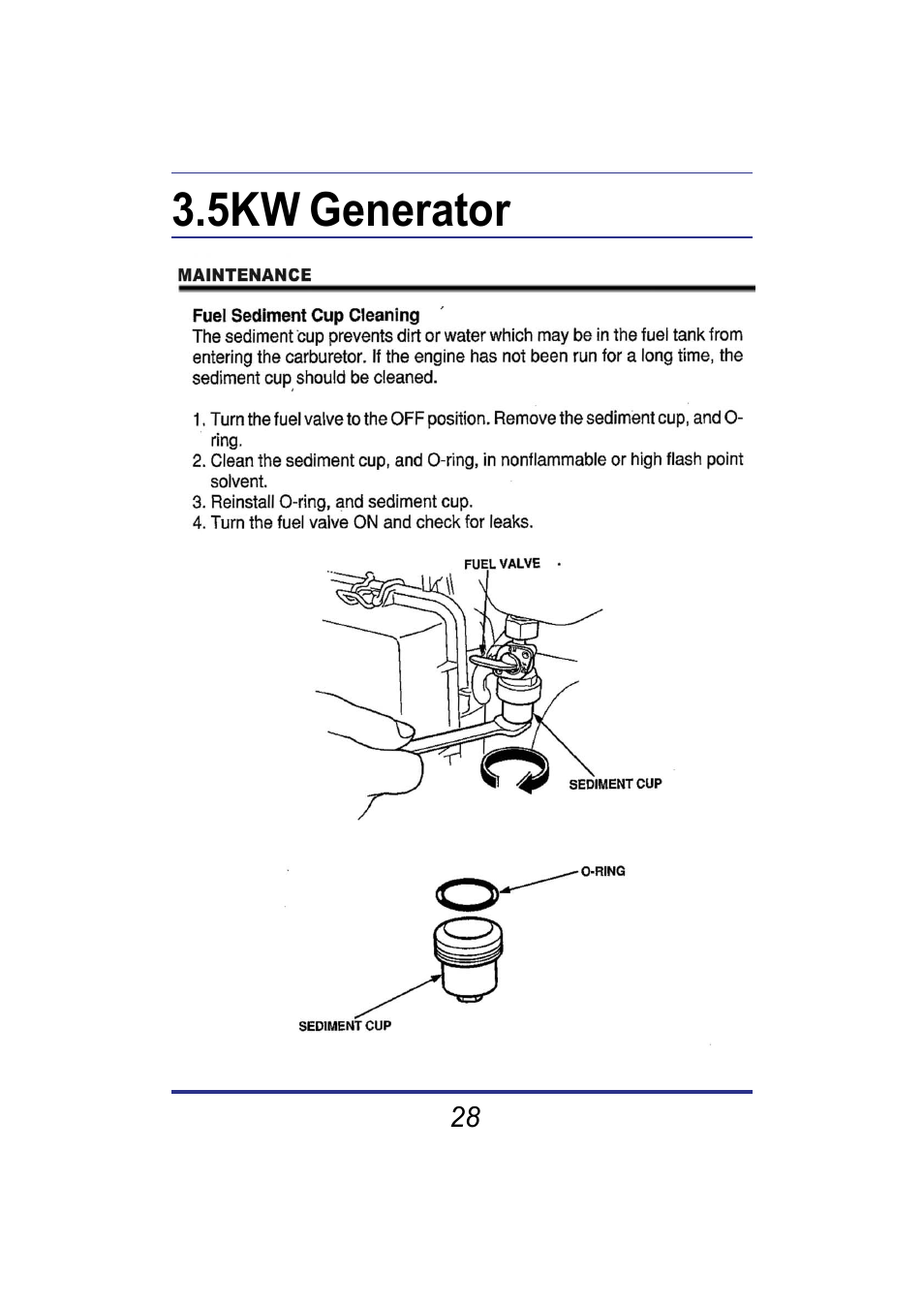 5kw generator | Steele Products SP-GG350 User Manual | Page 29 / 56