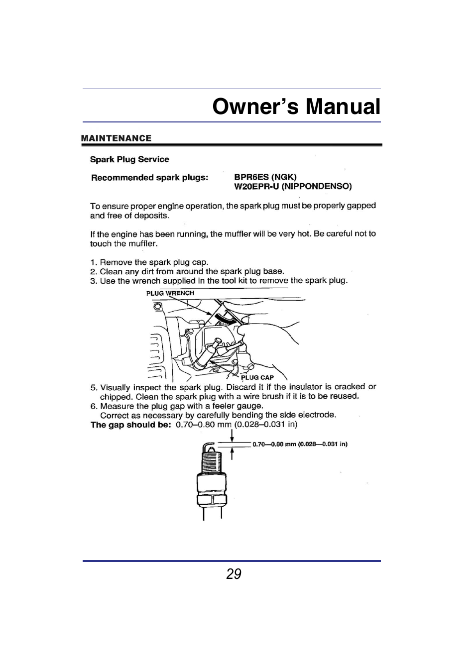 Owner’s manual | Steele Products SP-GG350 User Manual | Page 30 / 56