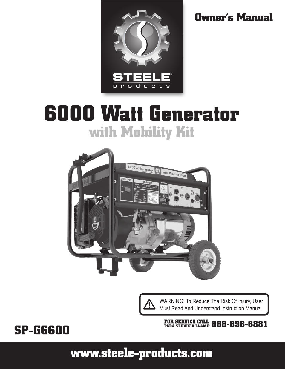 Steele Products SP-GG600 User Manual | 48 pages