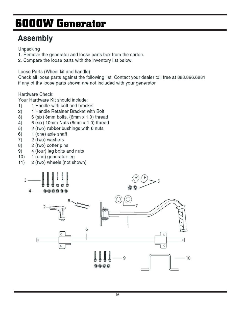 Steele Products SP-GG600 User Manual | Page 16 / 48