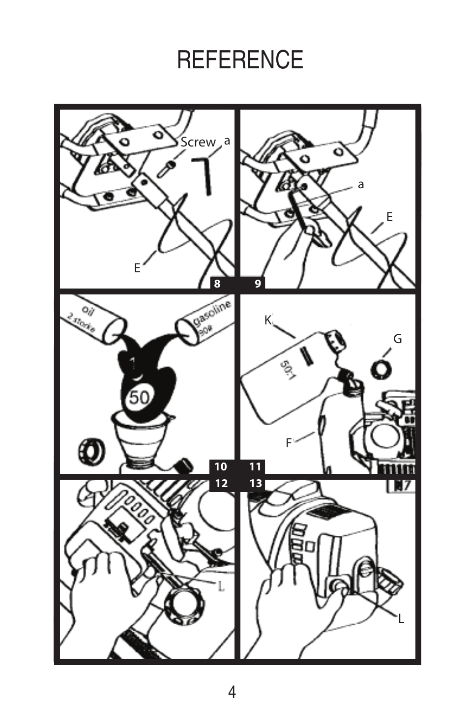 Reference | Steele Products SP-GMK049 User Manual | Page 6 / 26
