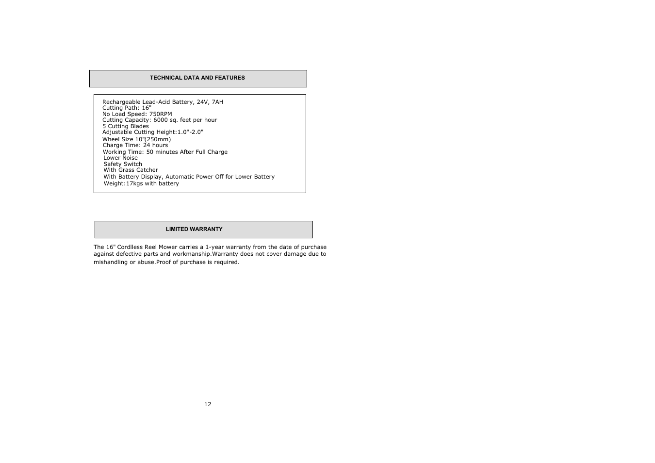 Steele Products SP-PM160B User Manual | Page 7 / 7