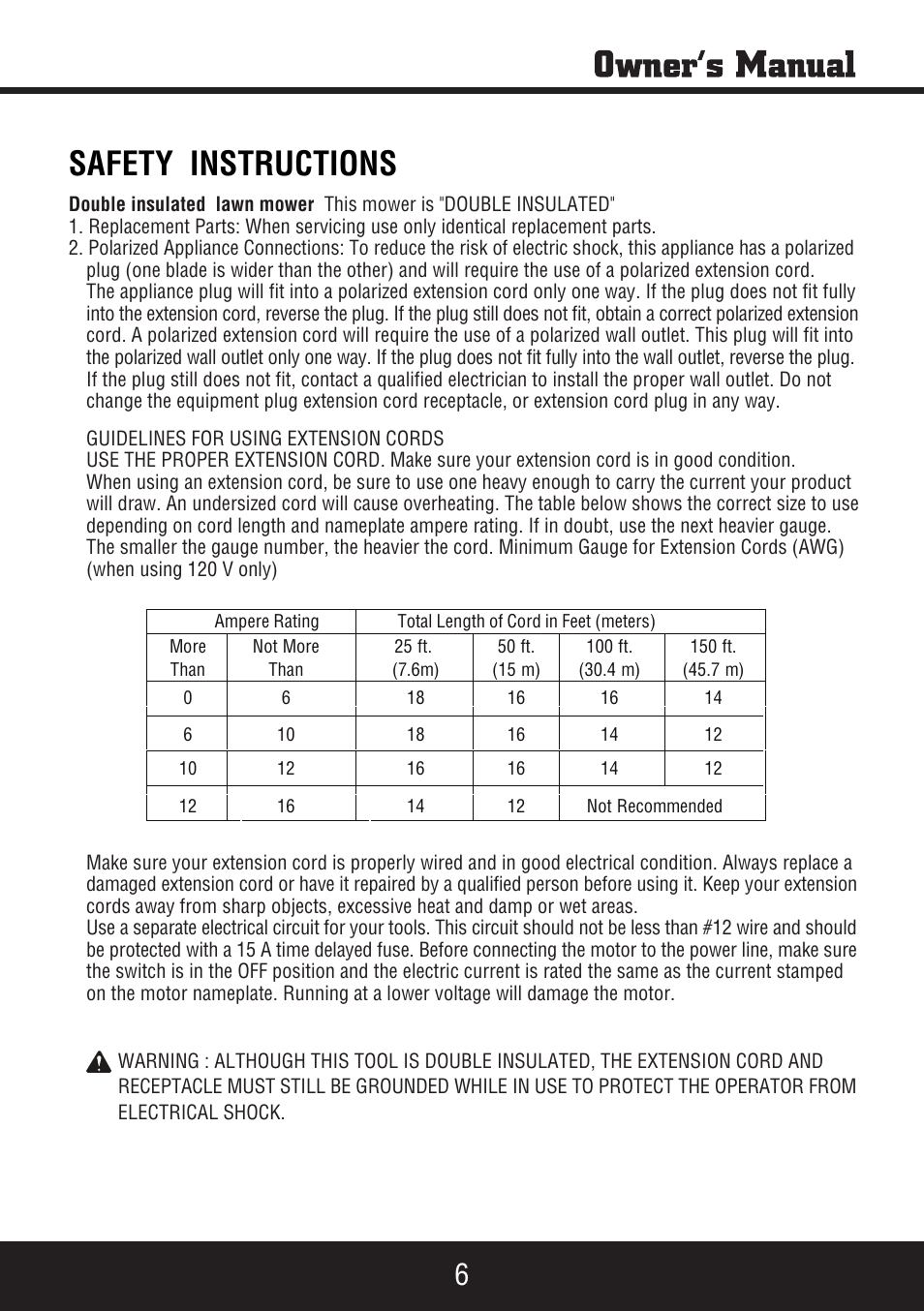 Sp-pm207ac_manual 7, Safety instructions | Steele Products SP-PM207AC User Manual | Page 7 / 23