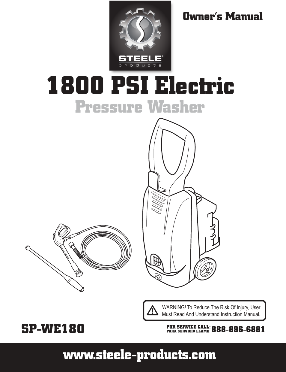 Steele Products SP-WE180 User Manual | 18 pages