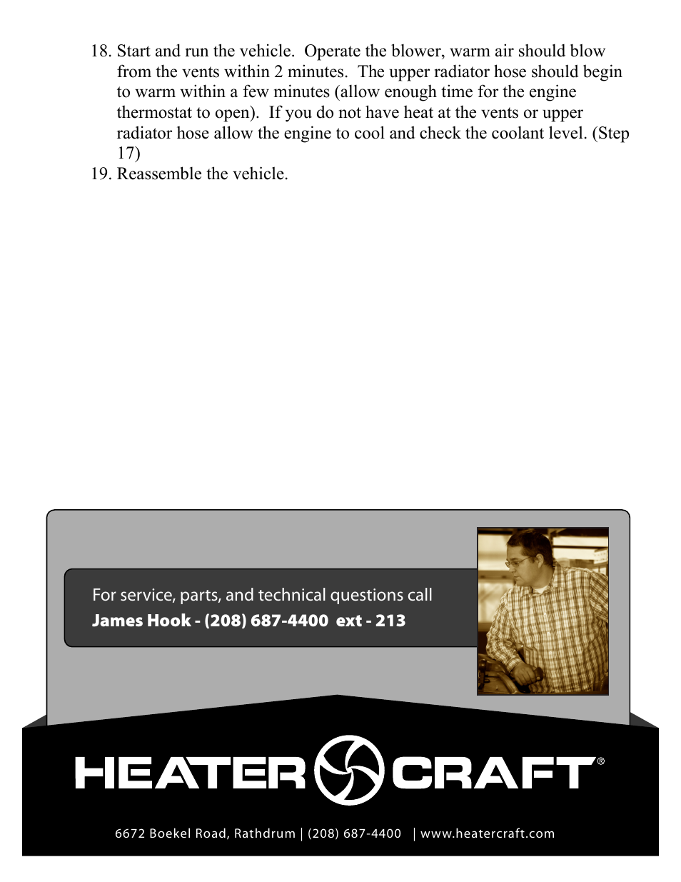 Heater Craft Ranger XP 2010 - 2011 User Manual | Page 4 / 14