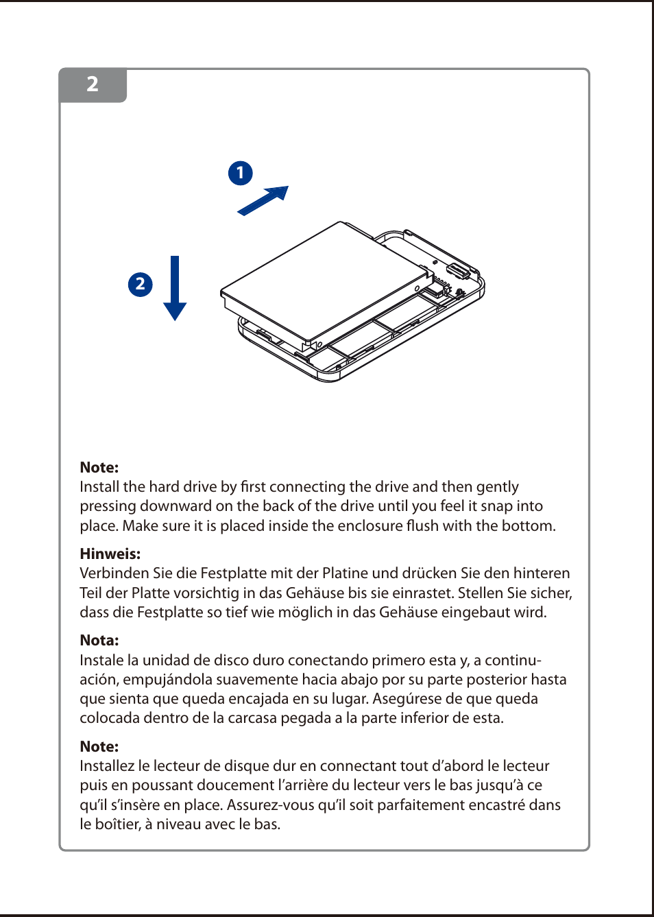 AKiTiO FD-2500 U3 User Manual | Page 4 / 8