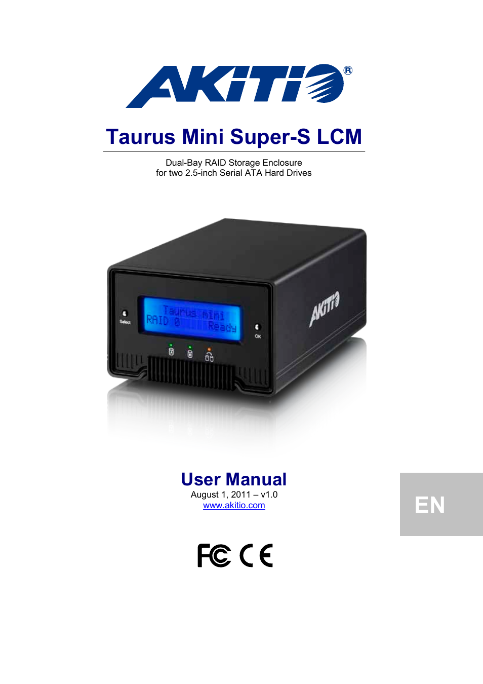 AKiTiO Taurus Mini Super-S LCM User Manual | 16 pages