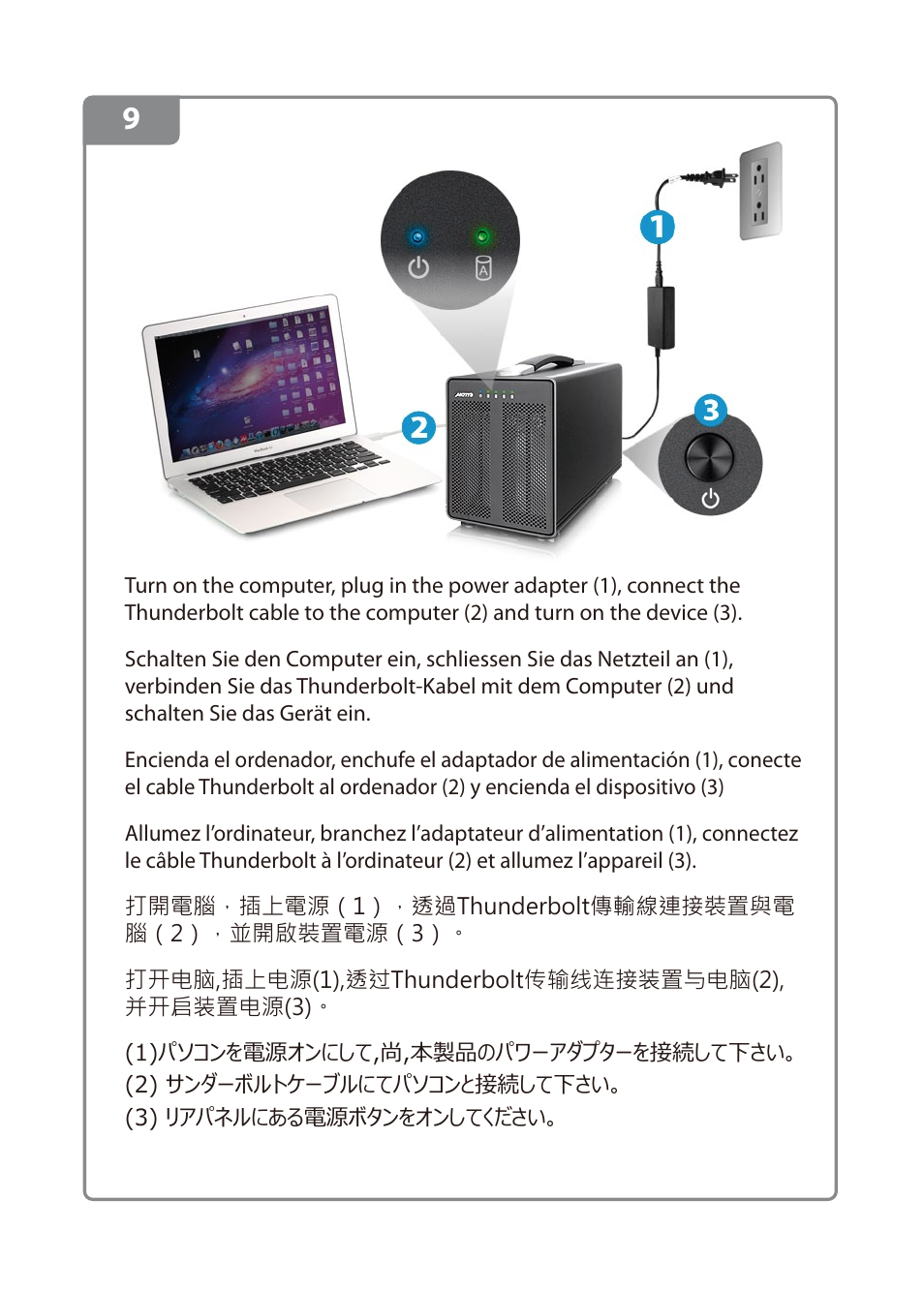 AKiTiO Thunder2 Quad User Manual | Page 12 / 15