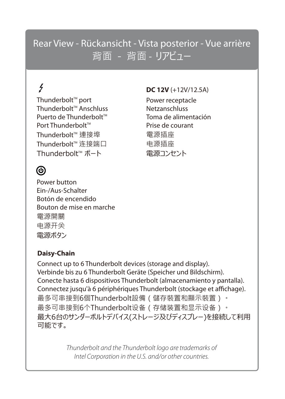 AKiTiO Thunder2 Quad User Manual | Page 3 / 15