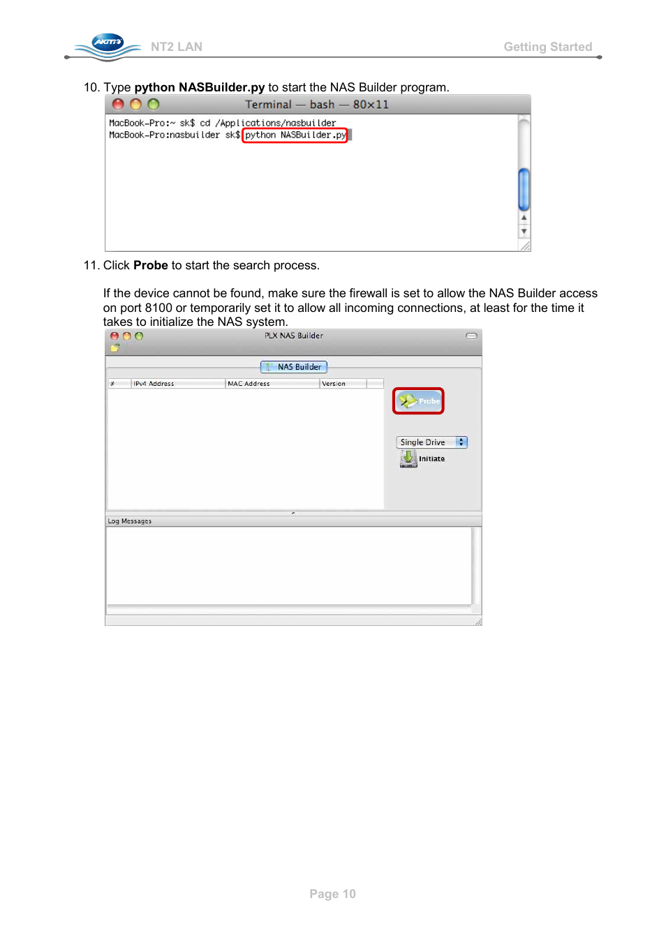 AKiTiO NT2 LAN User Manual | Page 13 / 60