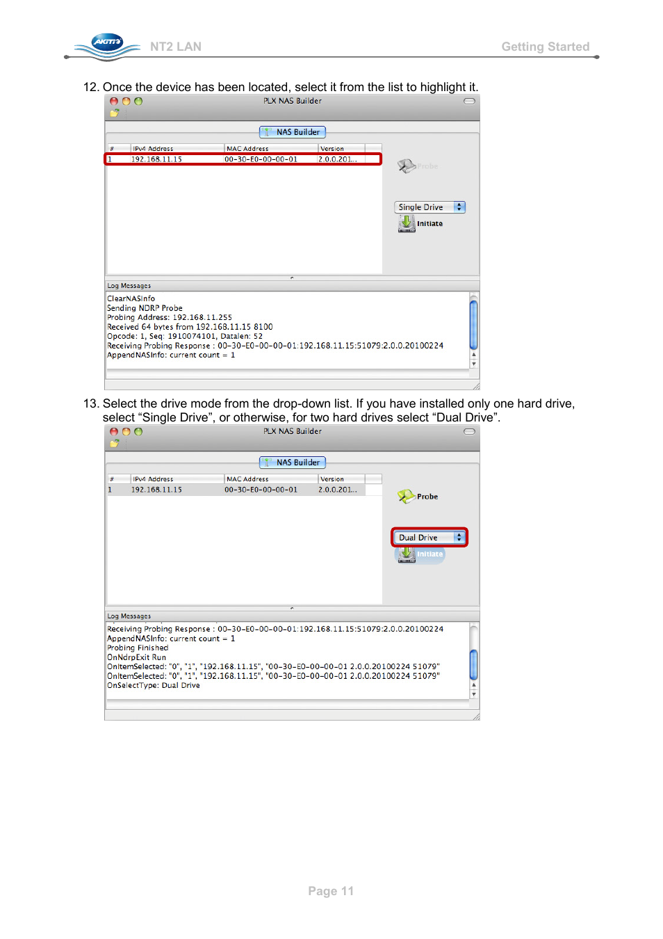 AKiTiO NT2 LAN User Manual | Page 14 / 60