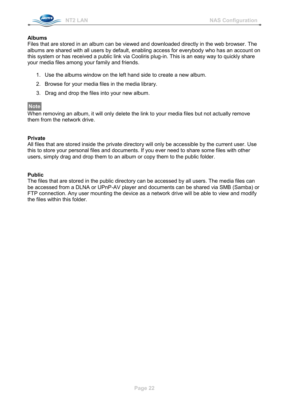 AKiTiO NT2 LAN User Manual | Page 25 / 60