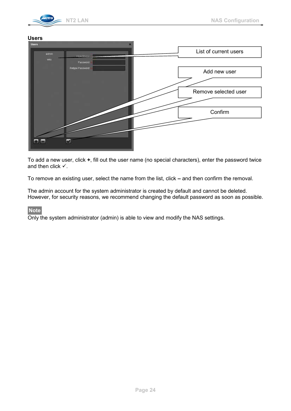 AKiTiO NT2 LAN User Manual | Page 27 / 60