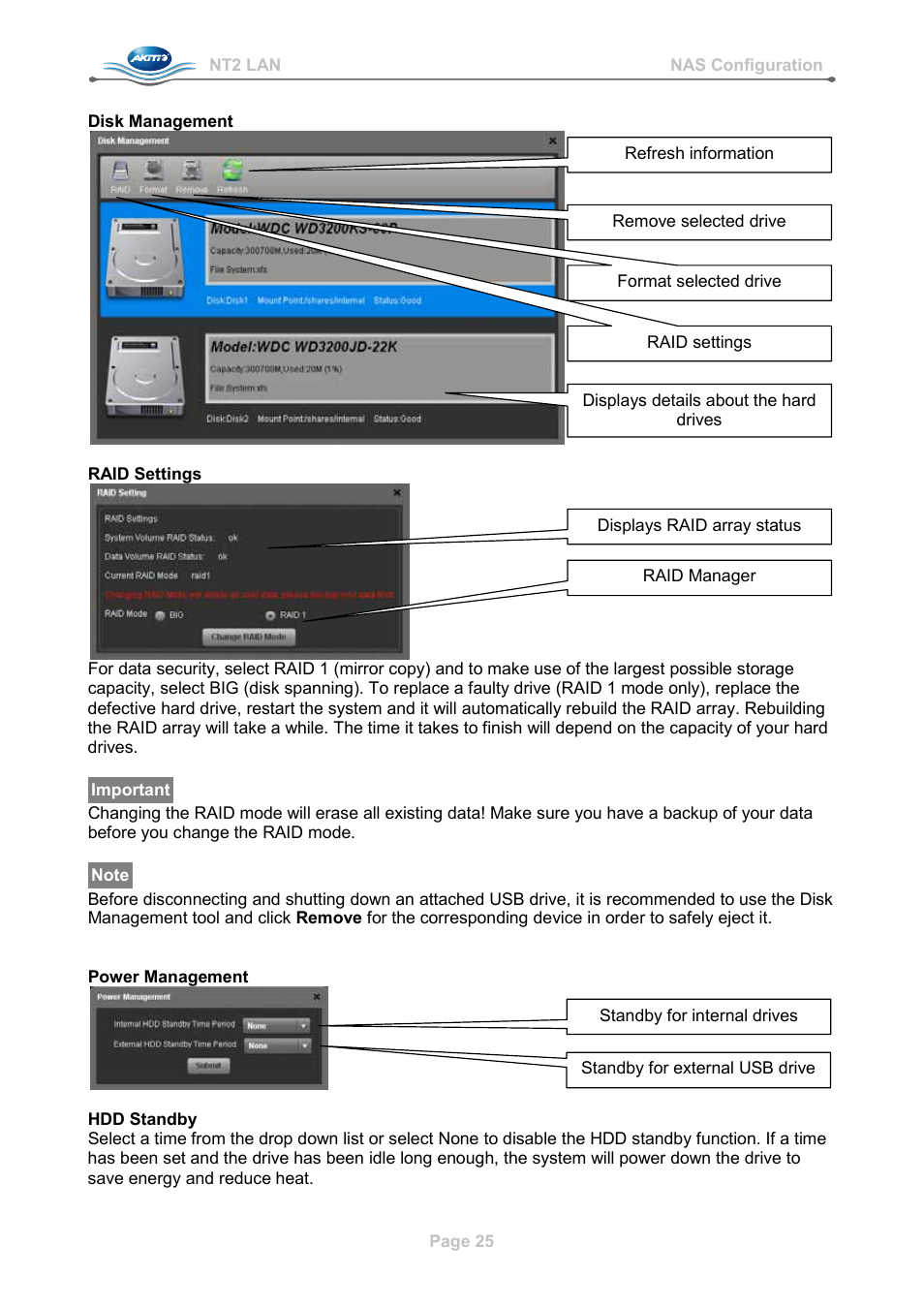 AKiTiO NT2 LAN User Manual | Page 28 / 60