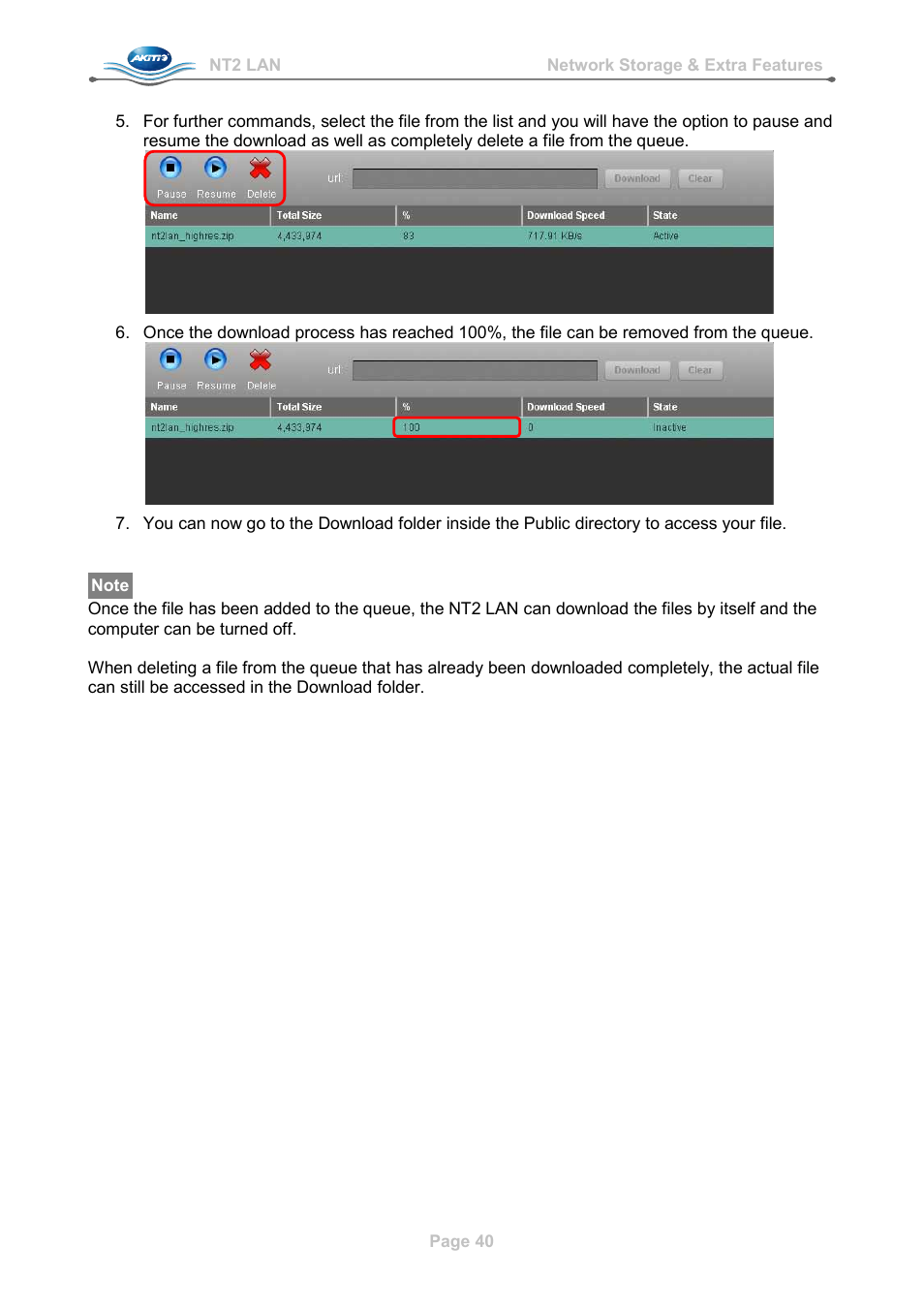 AKiTiO NT2 LAN User Manual | Page 43 / 60