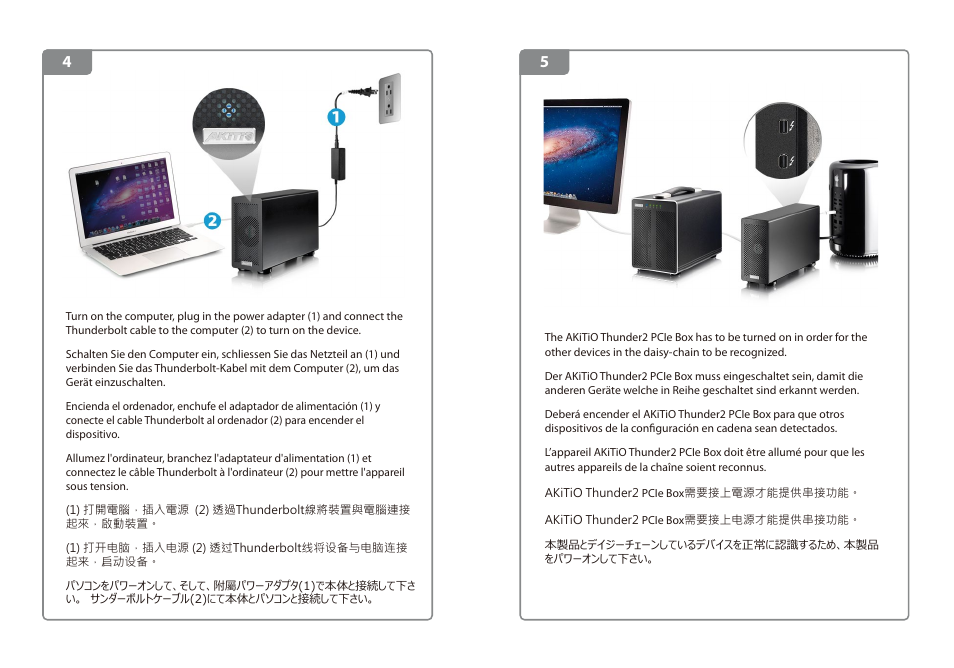 AKiTiO Thunder2 PCIe Box User Manual | Page 6 / 8