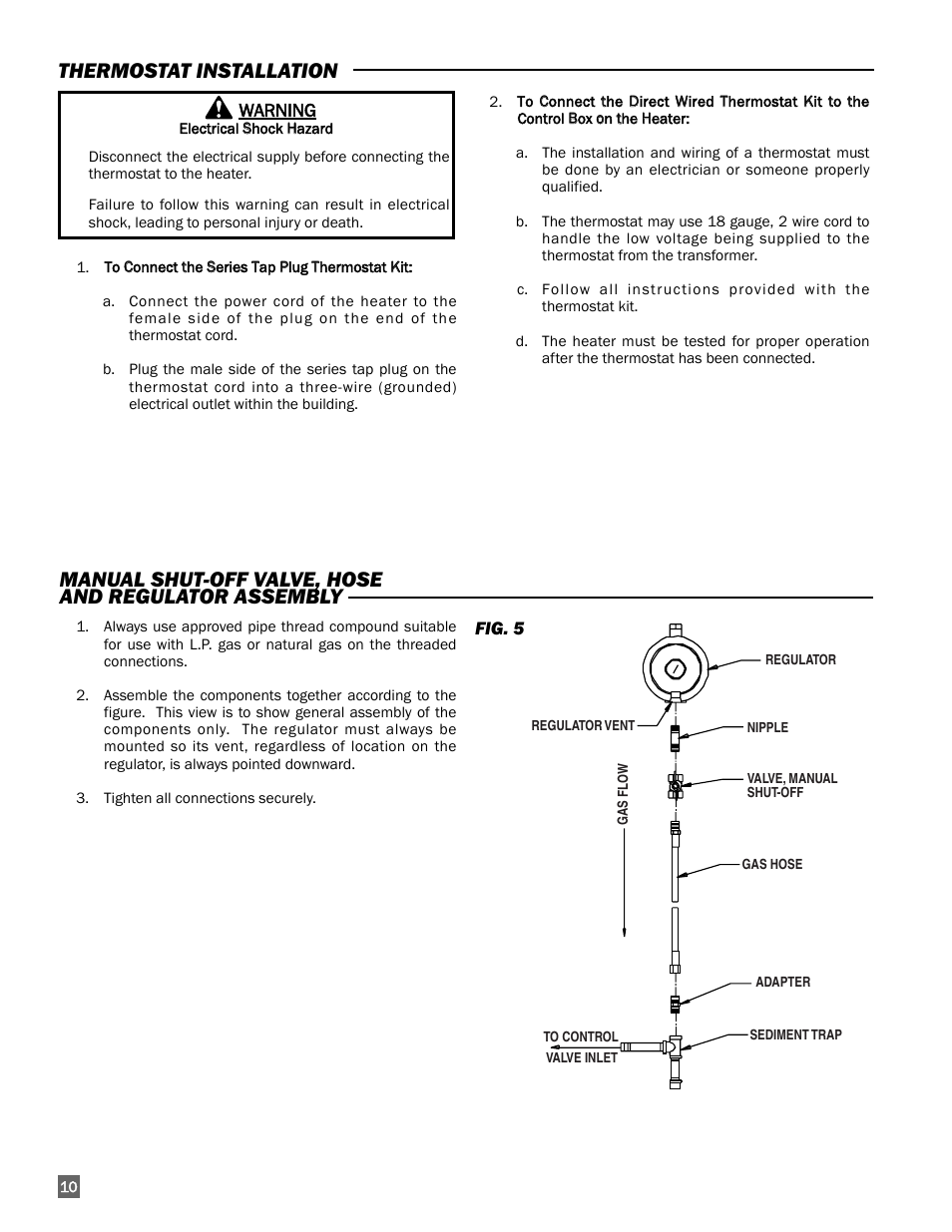 L.B. White AW100 User Manual | Page 10 / 18