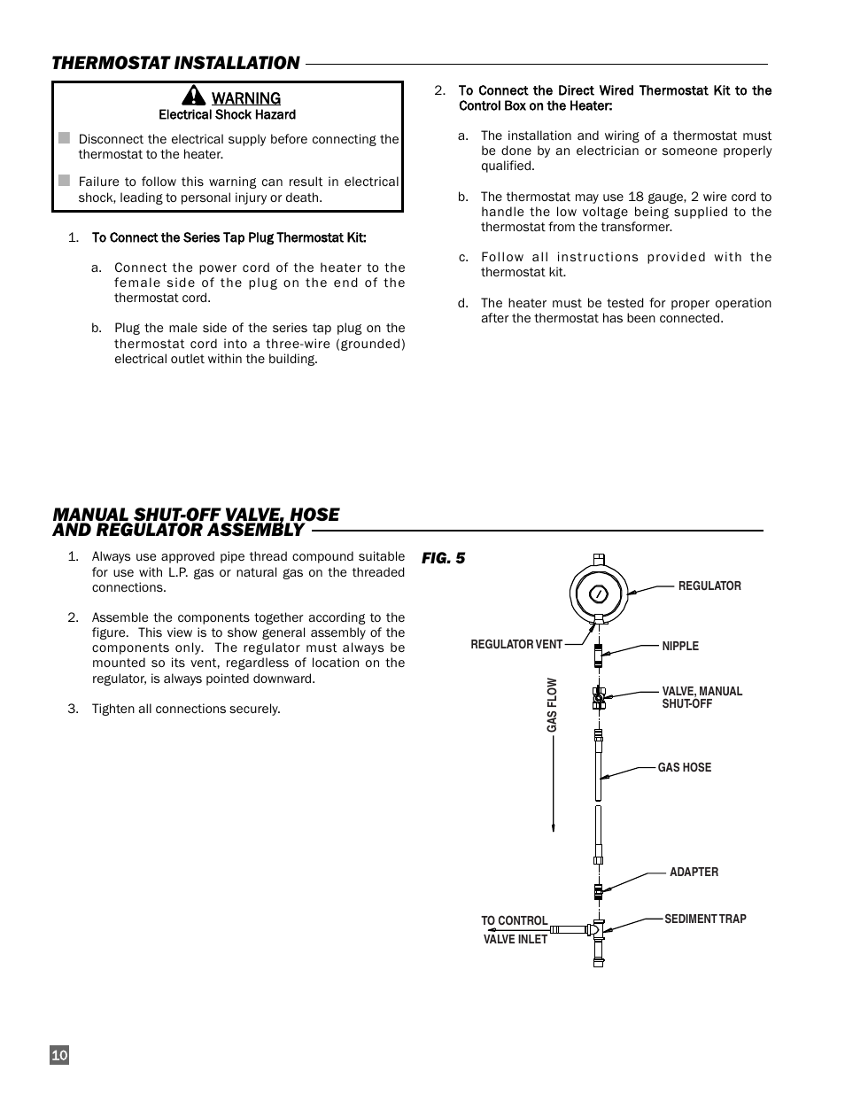 L.B. White AW325 User Manual | Page 10 / 18