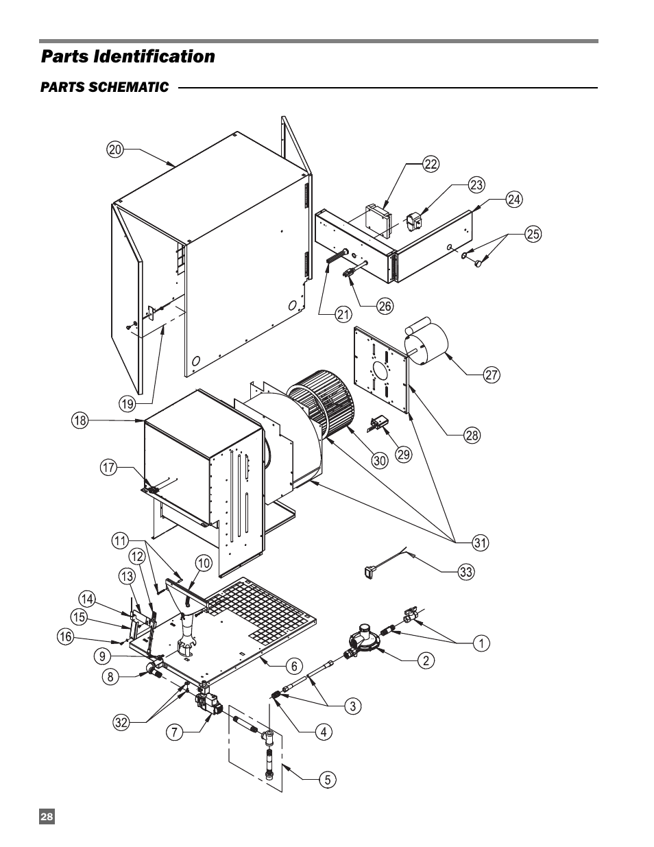 Parts identification | L.B. White AW250(Smart Box controller) User Manual | Page 28 / 31