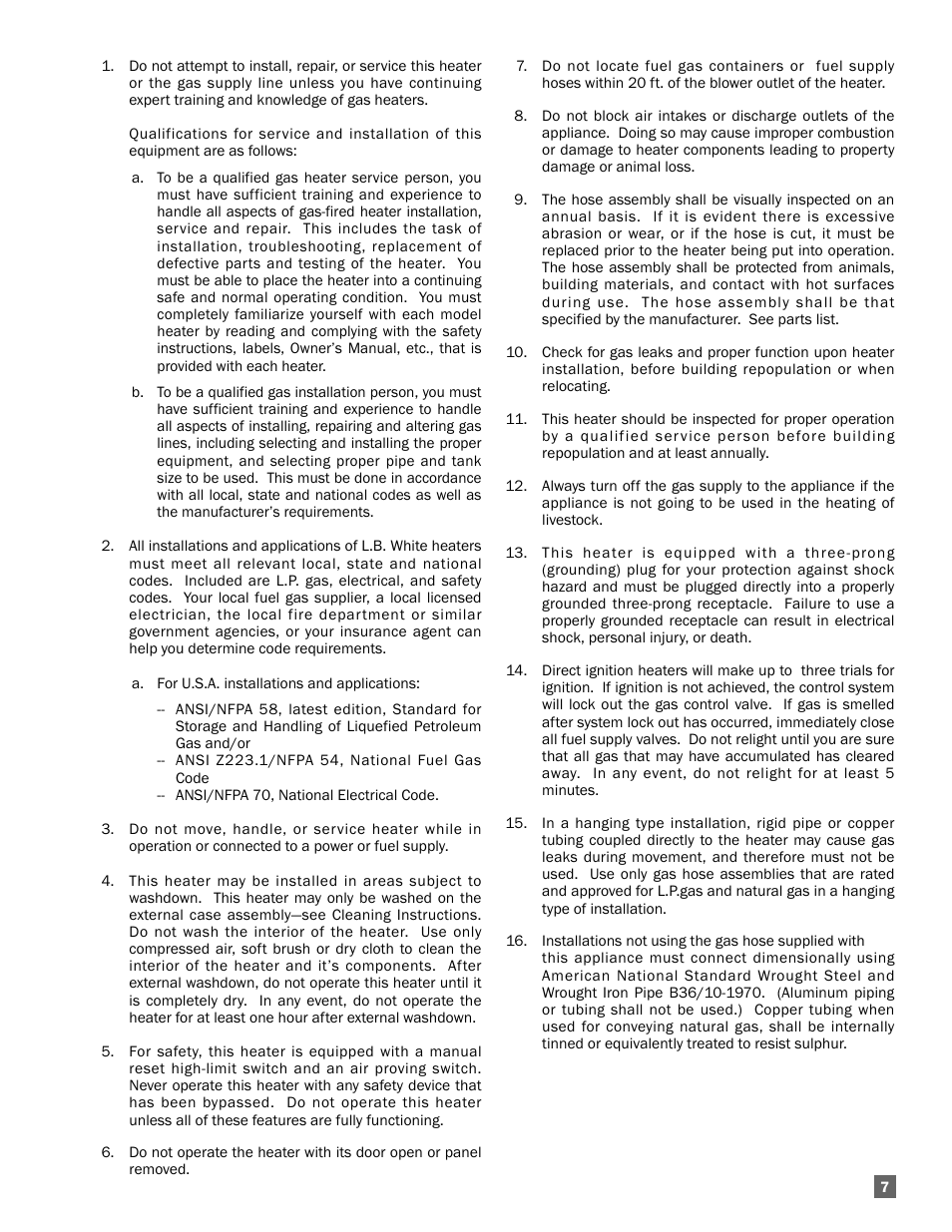 L.B. White AW250(Smart Box controller) User Manual | Page 7 / 31