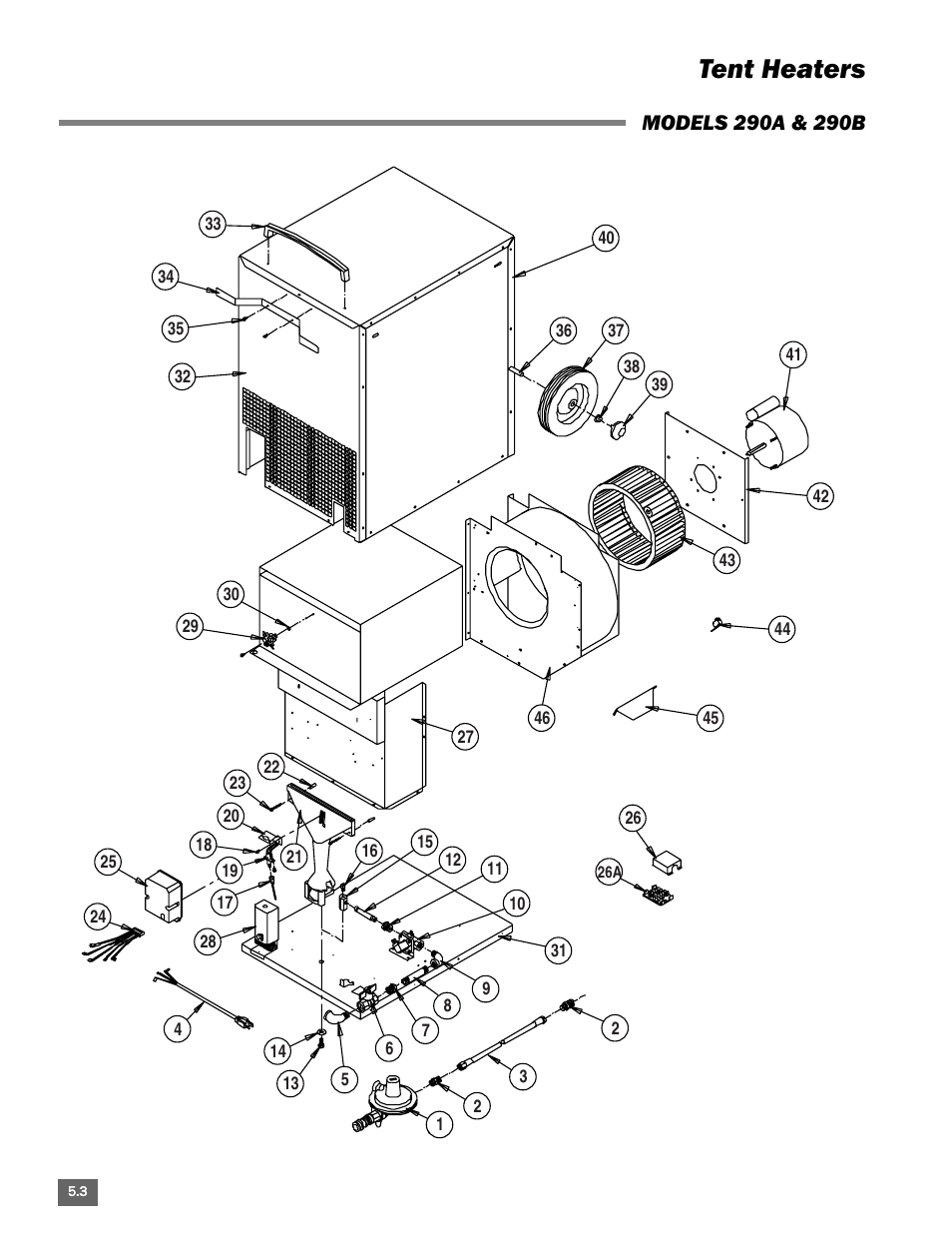 Tent heaters | L.B. White Portable Gas Heaters User Manual | Page 56 / 99