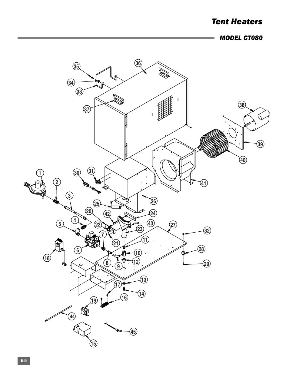 Tent heaters | L.B. White Portable Gas Heaters User Manual | Page 58 / 99