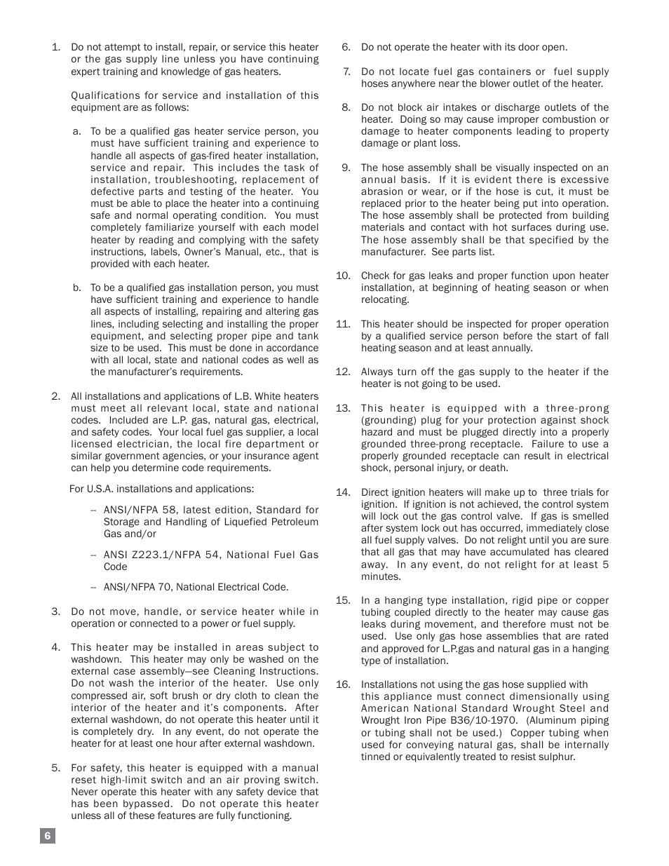 L.B. White HW120 Plus Therma Grow User Manual | Page 6 / 30