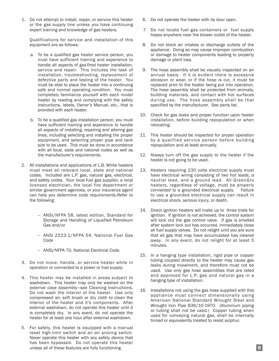 L.B. White 220 Therma Grow User Manual | Page 7 / 30