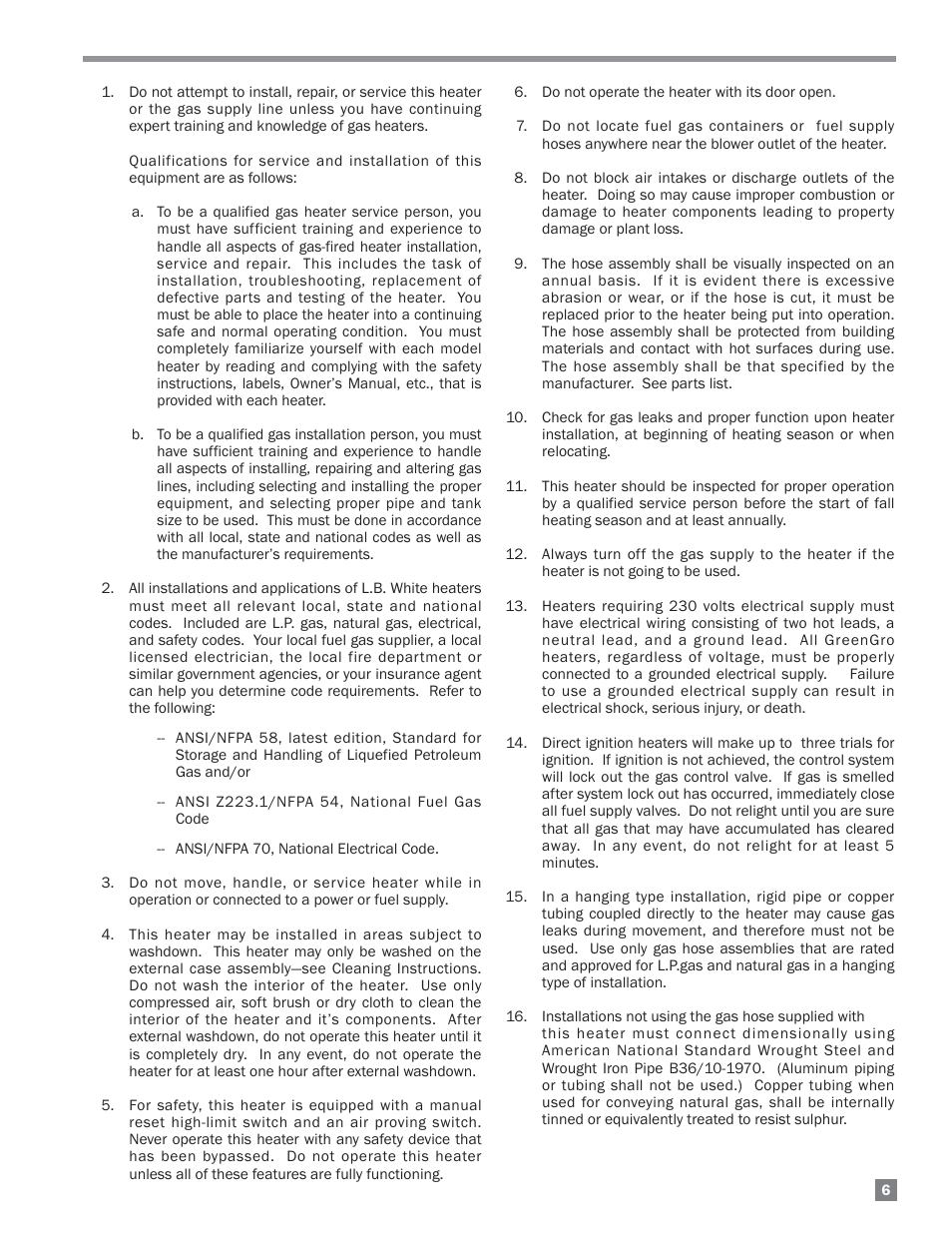 L.B. White 220 Plus Therma Grow User Manual | Page 7 / 32