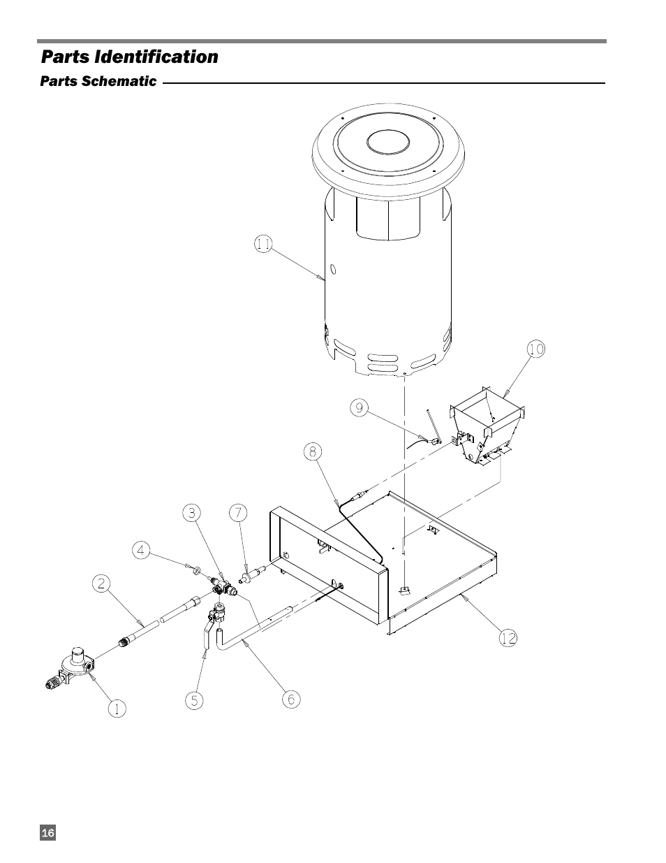 Parts identification | L.B. White 225 Workman User Manual | Page 16 / 18