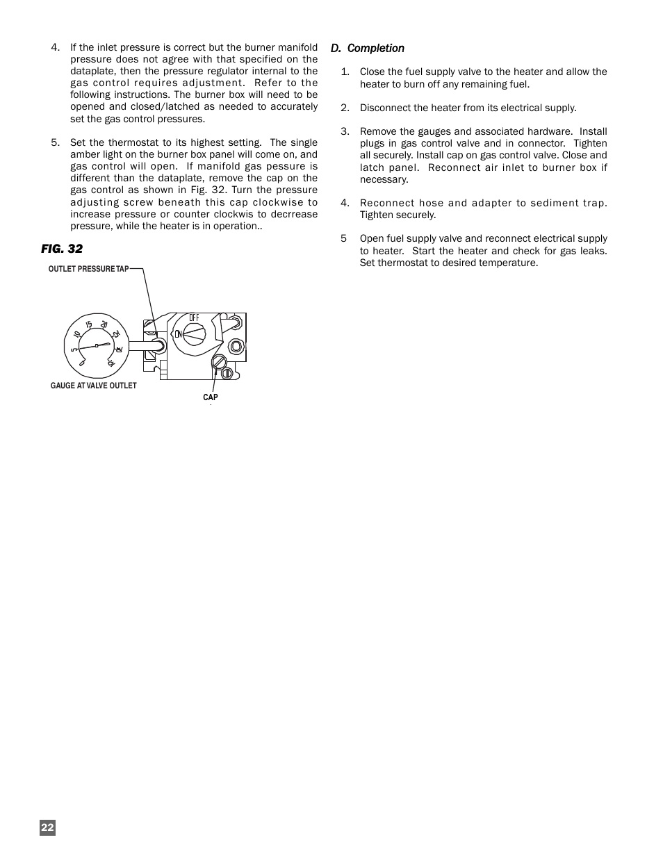 L.B. White Sentinel Radiant Tube AT150 40' Center Mount User Manual | Page 23 / 32