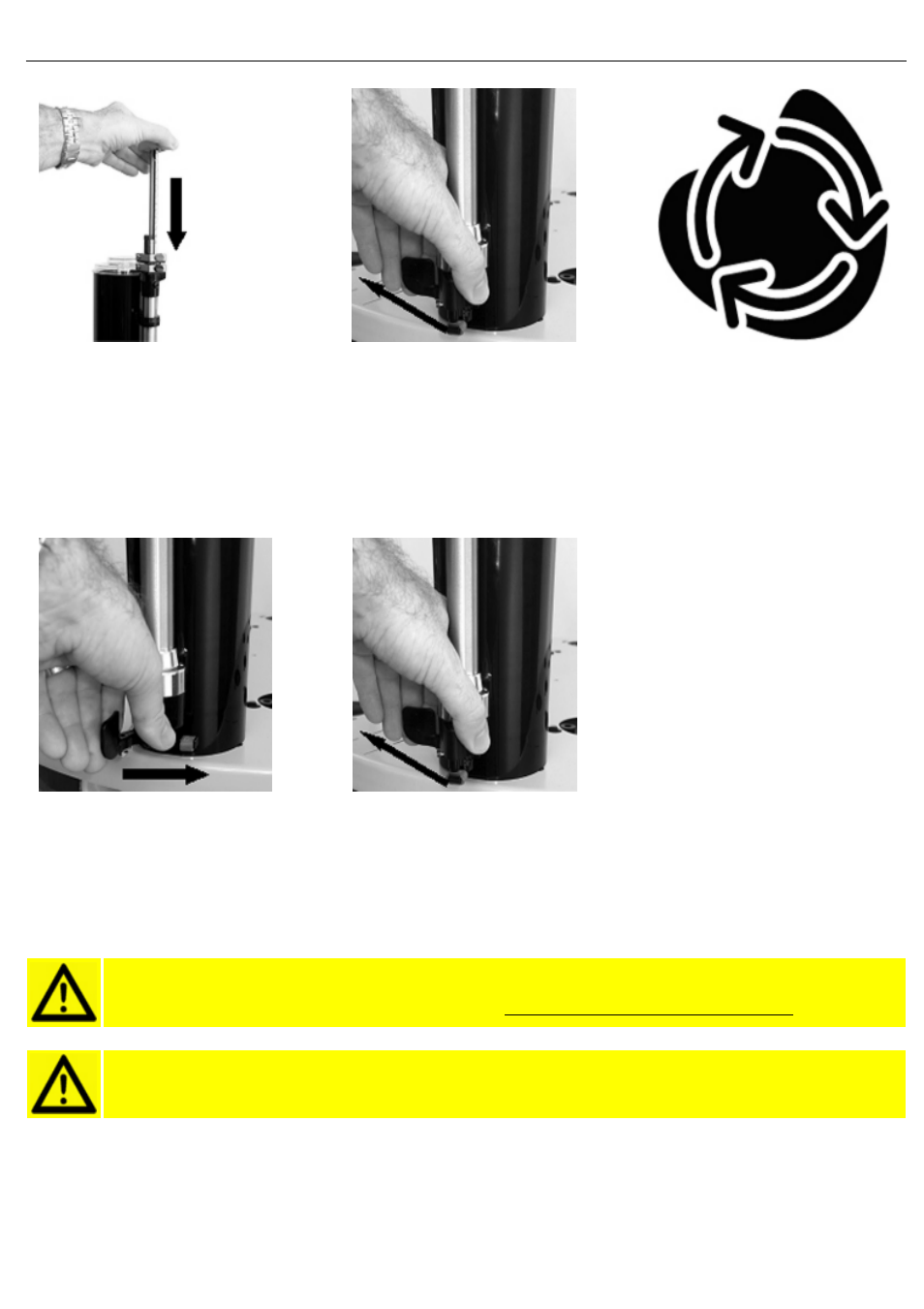 Step 4 - check the effectiveness of the purge | Fast & Fluid II Series Blendorama User Manual | Page 13 / 44