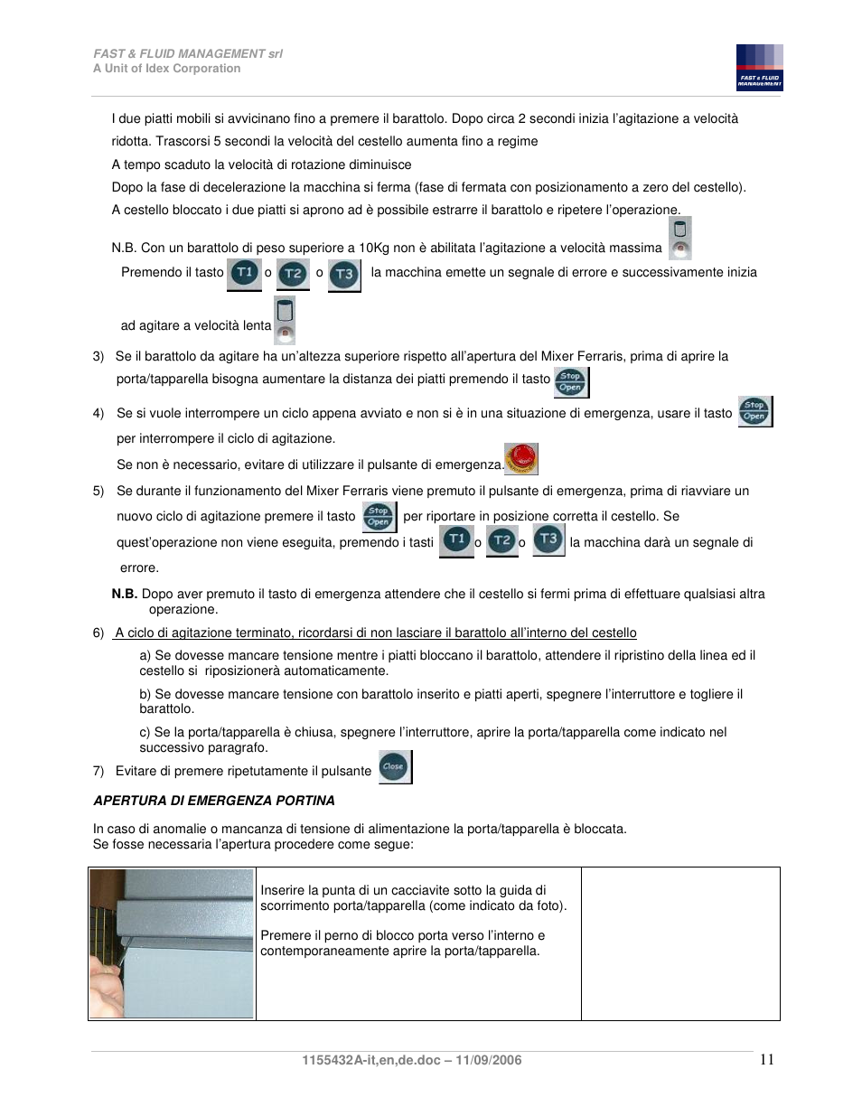 Fast & Fluid Ferraris Automatic Mixer User Manual | Page 11 / 55